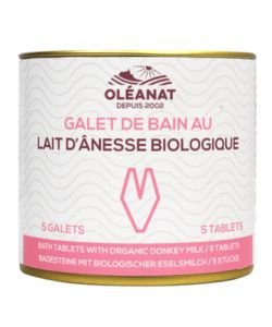 Galet effervescent au lait d'ânesse, pièce